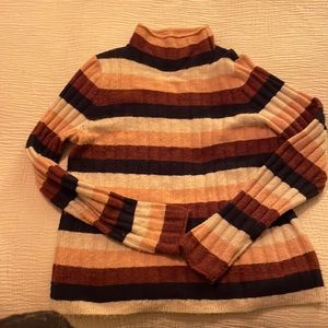 Madewell Striped Evercrest Turtleneck